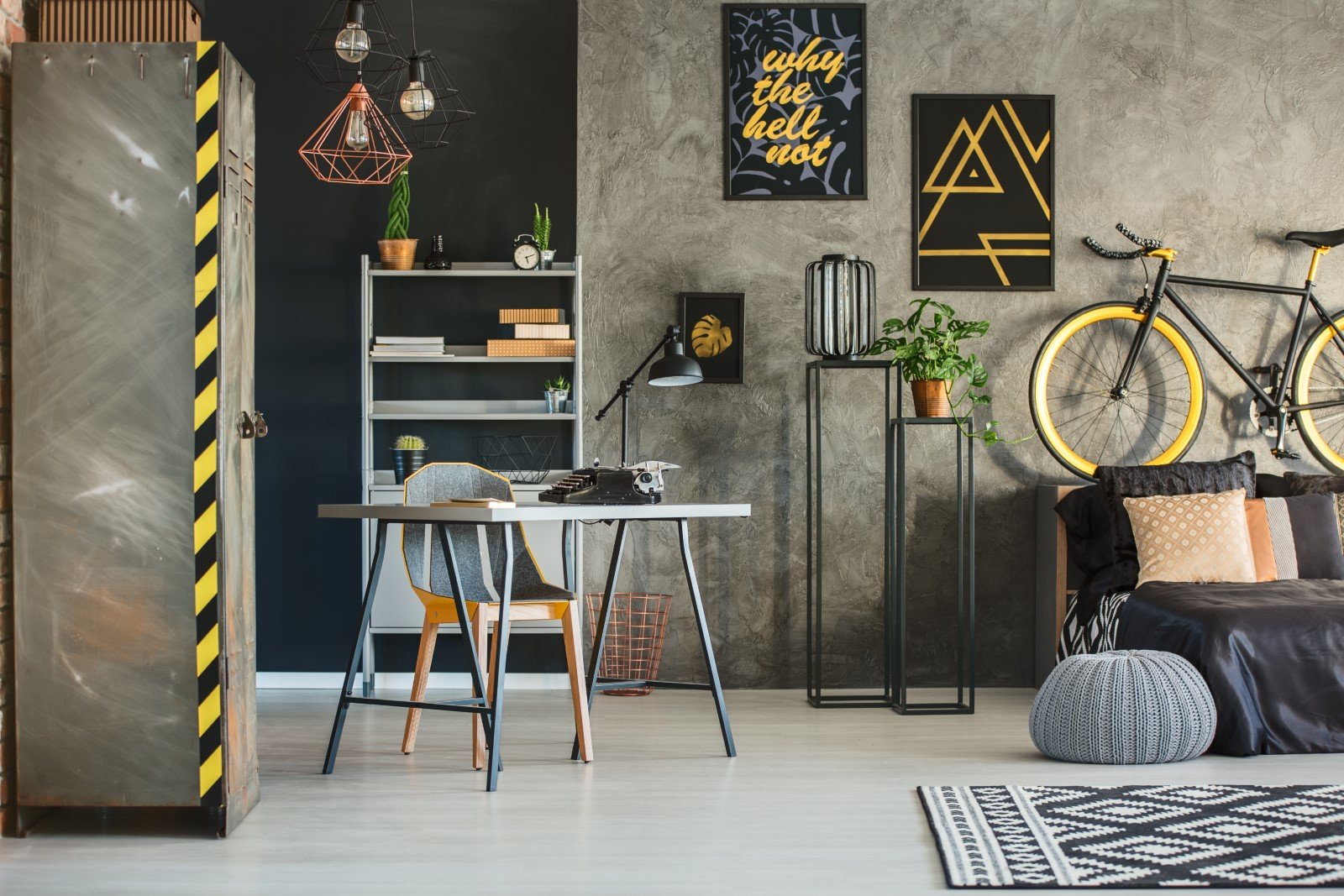 flat in industrial style PRXFATA
