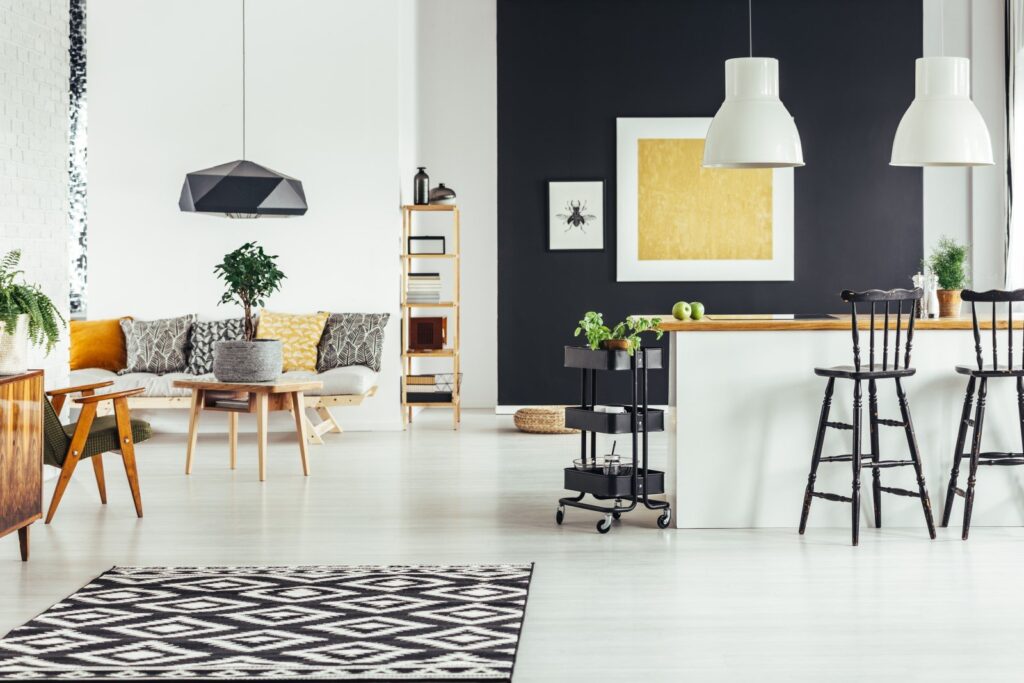 multifunctional chic living room PRUKNXT
